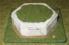 Scratch-built bunker