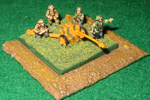 Minifigs 75mm PAK 40 dug-in